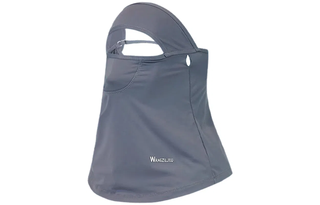 优幽兰 百搭时尚全脸遮阳脸罩夏季休闲简约护颈防紫外线高级感遮脖子开车透气脸基尼 锦纶和氨纶 防晒面罩 男款