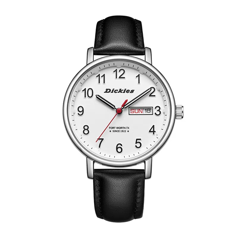 Dickies Quartz Watch 42mm White Dial