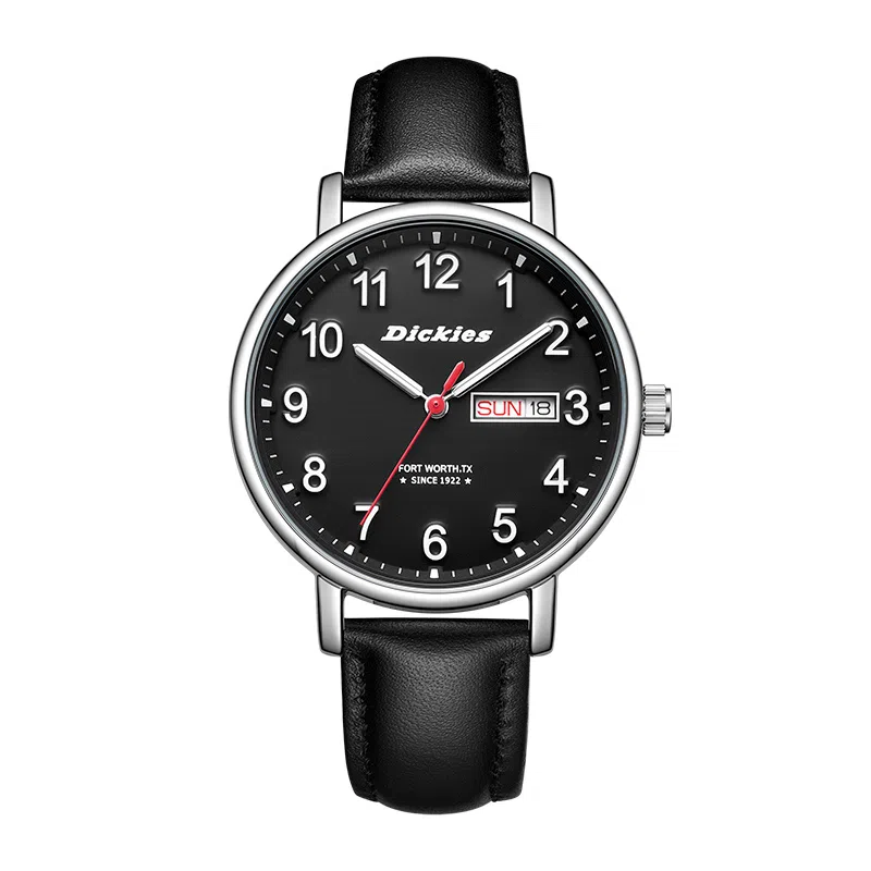 Dickies Quartz Watch 42mm White Dial