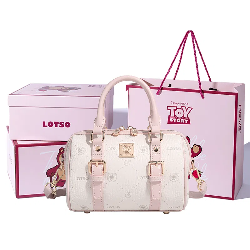 Disney Strawberry Bear Series Boston Bag