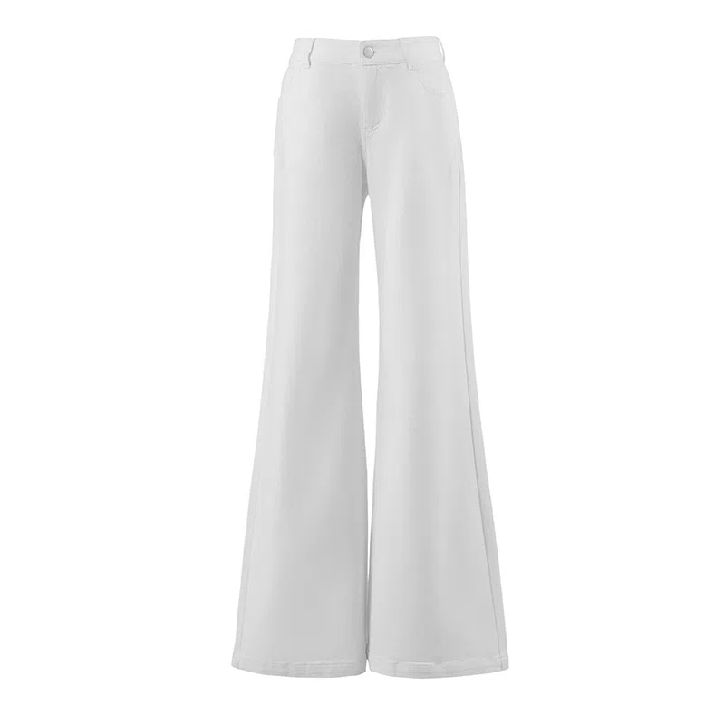 拾籍 低腰合身适中直筒牛仔裤 女款