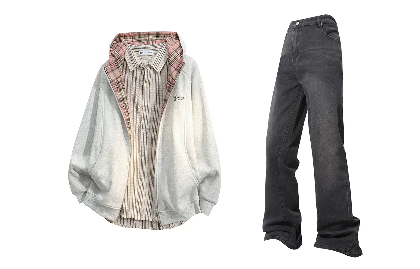 tre club Vintage Letter Print Set