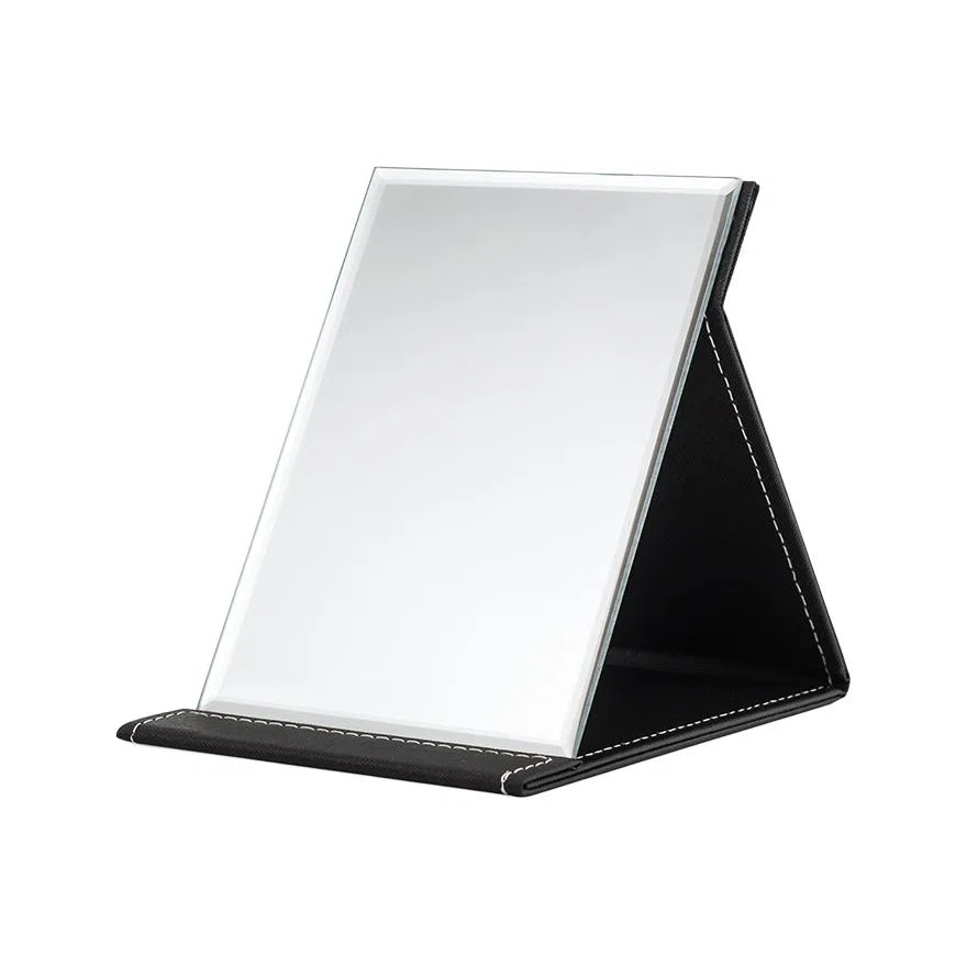 馨枕居 折叠镜子便携化妆镜简约大号镜子