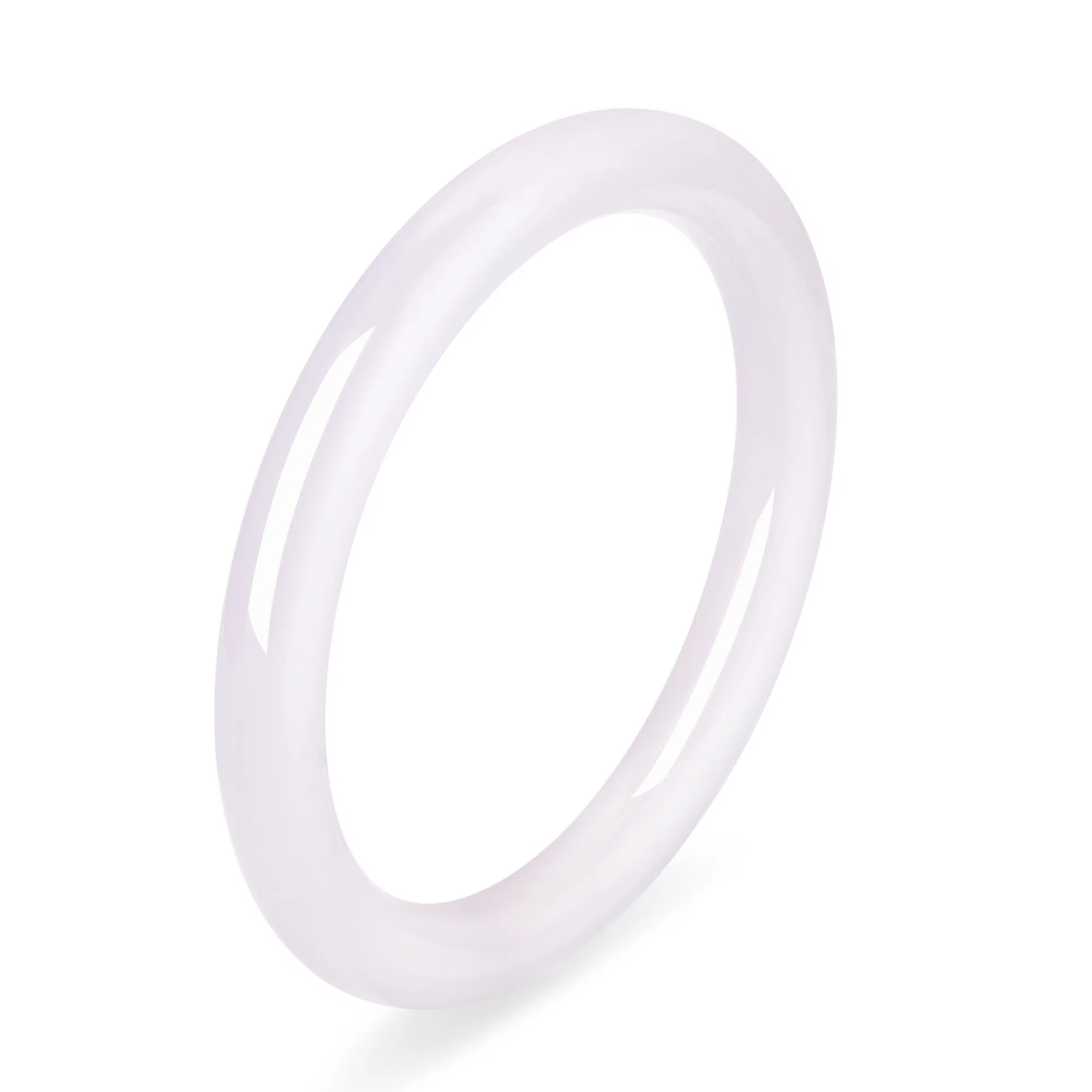 【高品质甄选】 老凤祥 紫云璃梦 古色古香白月光冷淡风新中式汉服小众简约轻奢天然 玉髓 手镯 女款