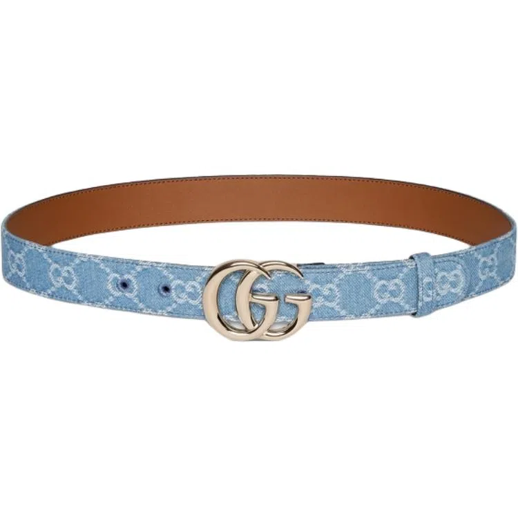 Gucci Marmont Denim Belt