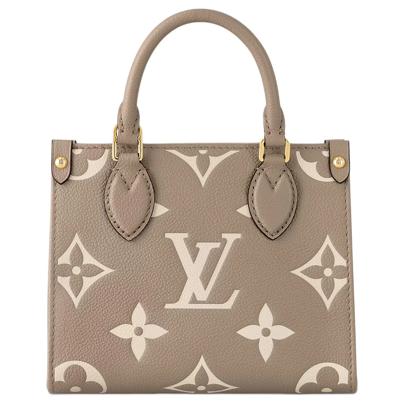 Louis Vuitton Onthego BB Dove Grey Cream