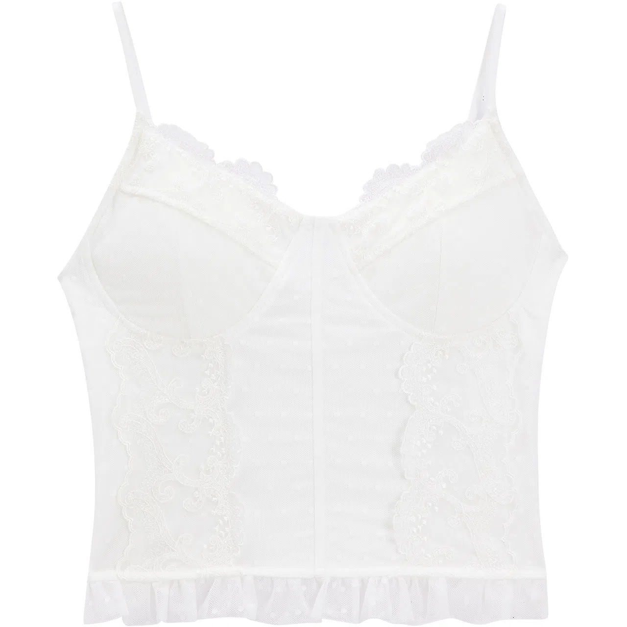 爱依服 裹胸法式性感纯色通勤吊带 女款