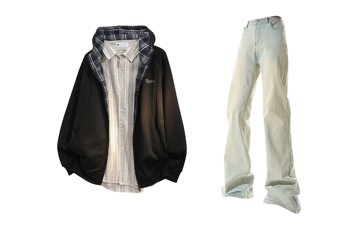 tre club Vintage Letter Print Set