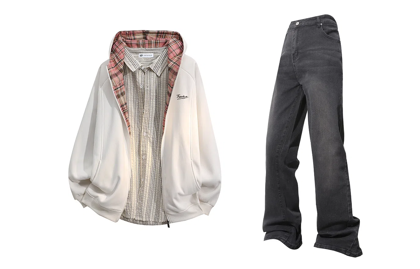 tre club Vintage Letter Print Set