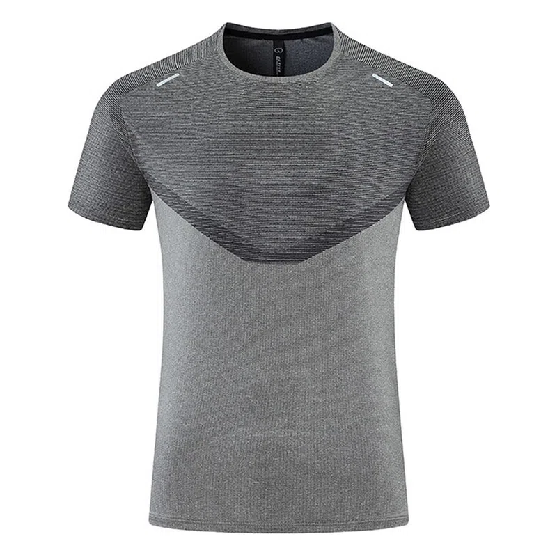 运动休闲户外骑行篮球速干透气潮流短袖健身衣 男款