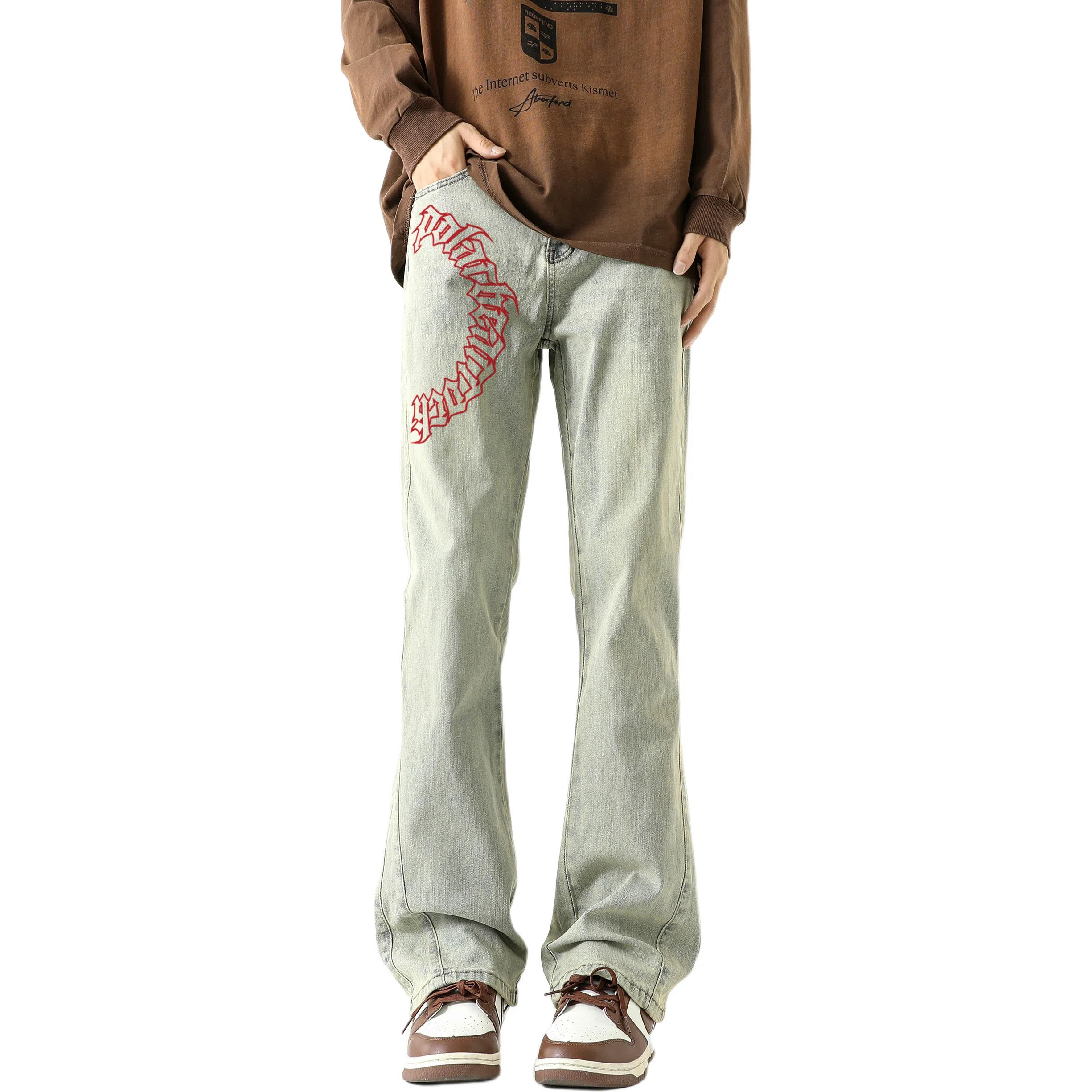 POLAR BEAR Retro Logo Jeans