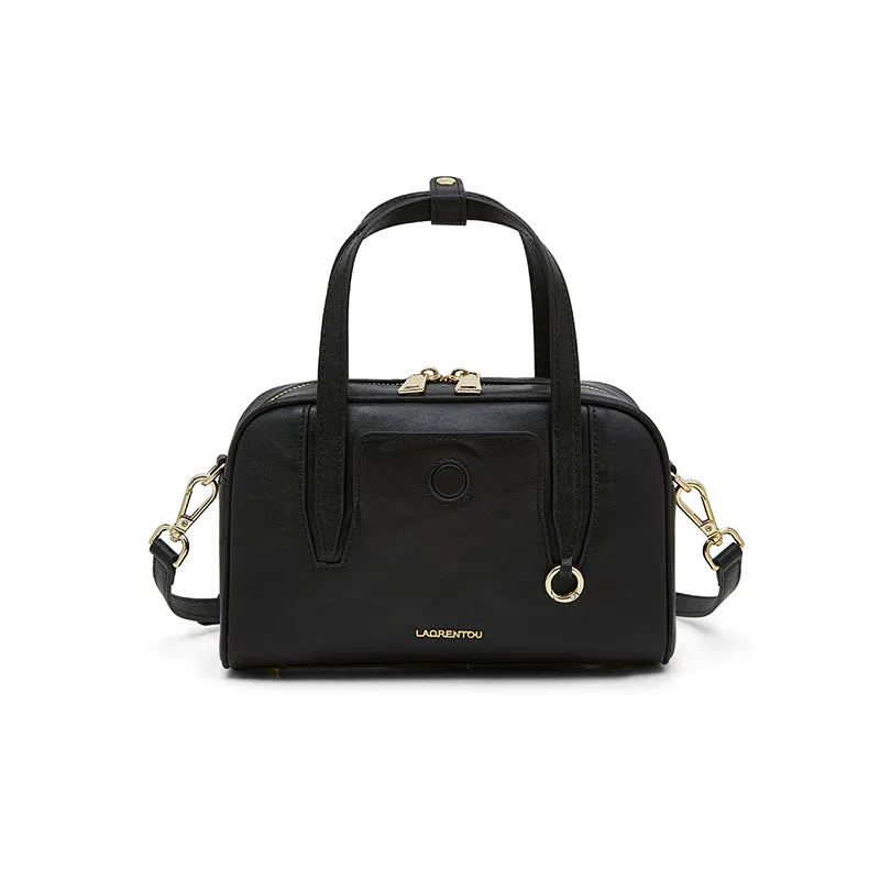 老人头 复古时尚高级设计感日常通勤 牛皮 单肩斜挎手提包 女款 多色