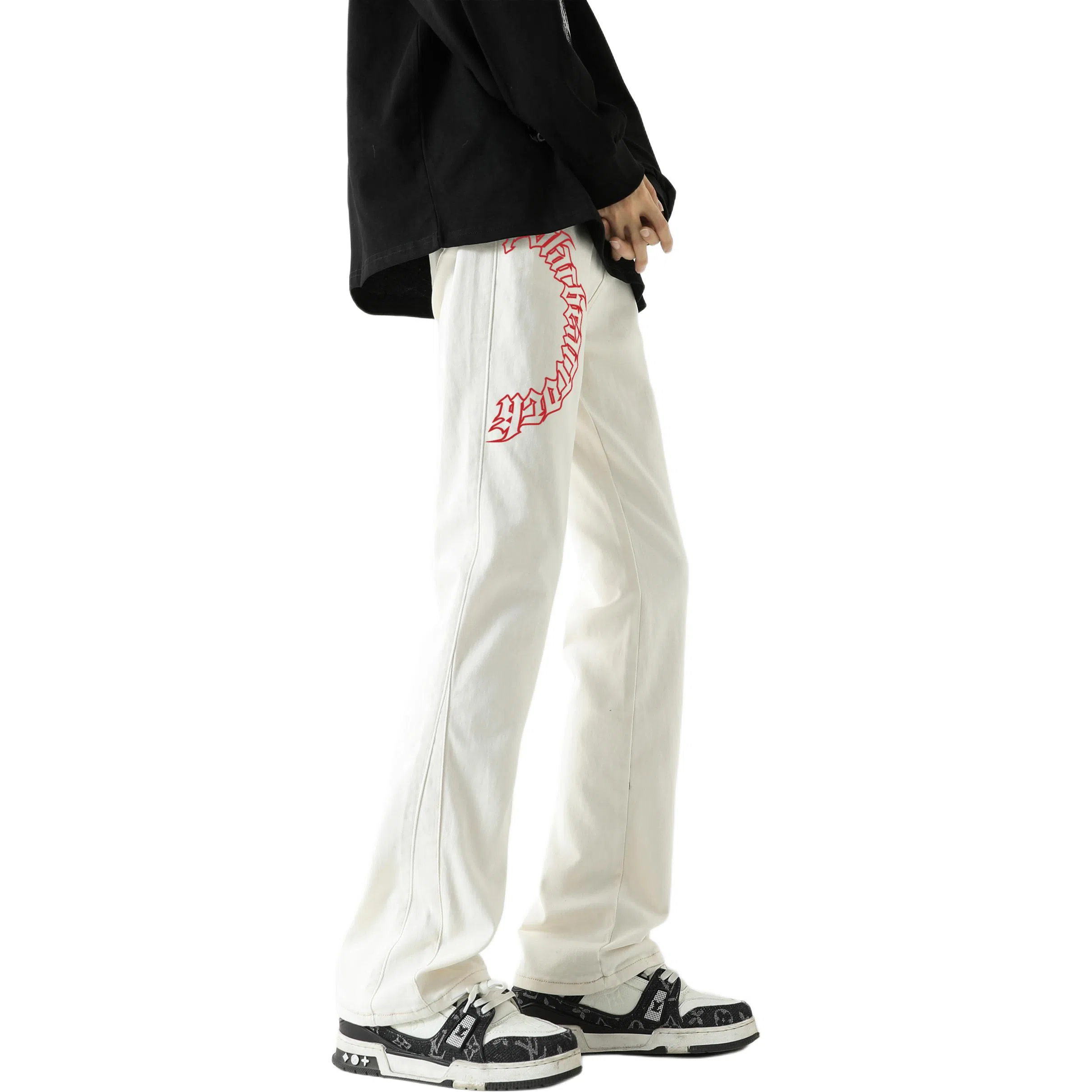 POLAR BEAR Retro Logo Jeans