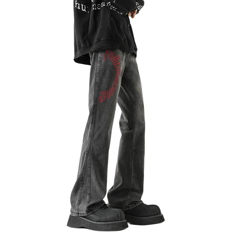 POLAR BEAR Retro Logo Jeans