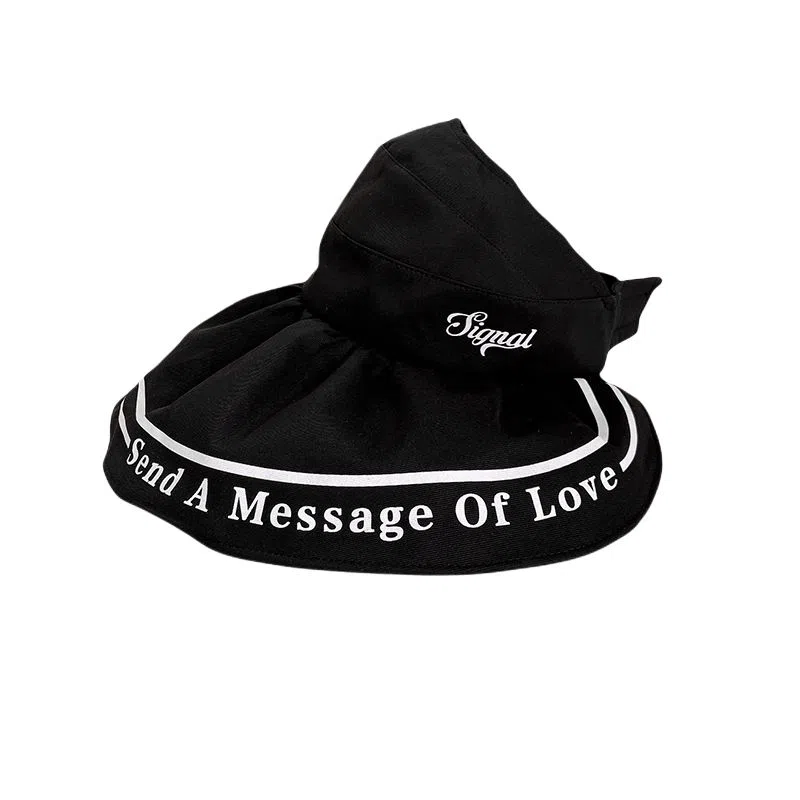 艾佳微 赫本风后蝴蝶结大沿夏季韩版潮百搭可折叠出游休闲盆帽 聚酯纤维 渔夫帽 男女同款情侣款