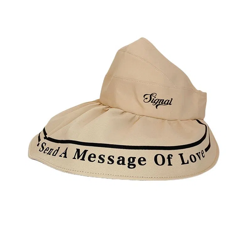 艾佳微 赫本风后蝴蝶结大沿夏季韩版潮百搭可折叠出游休闲盆帽 聚酯纤维 渔夫帽 男女同款情侣款