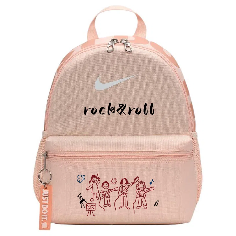 Nike Brasilia Coral Red拼杏黄