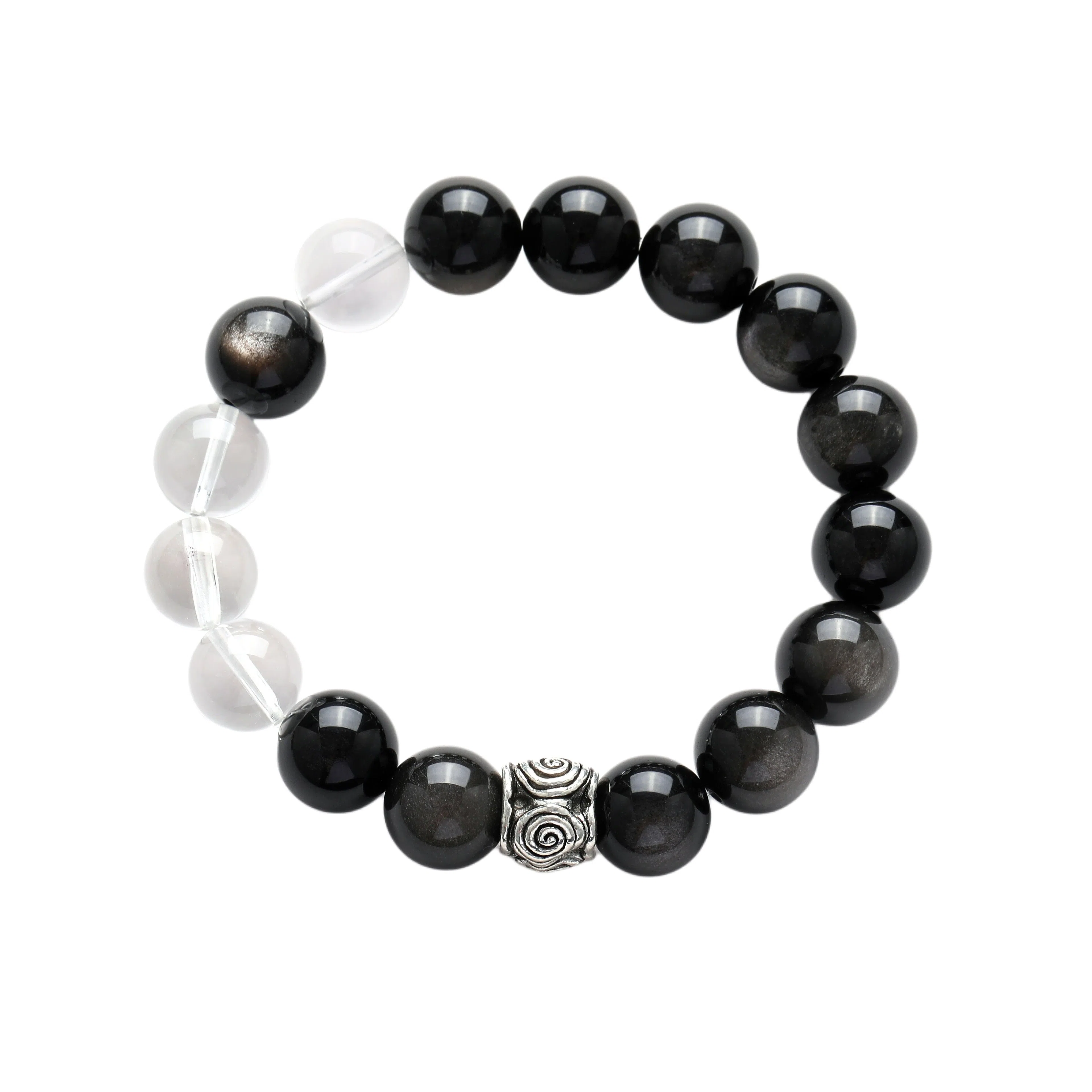 EVAE+MOB Obsidian Bracelet