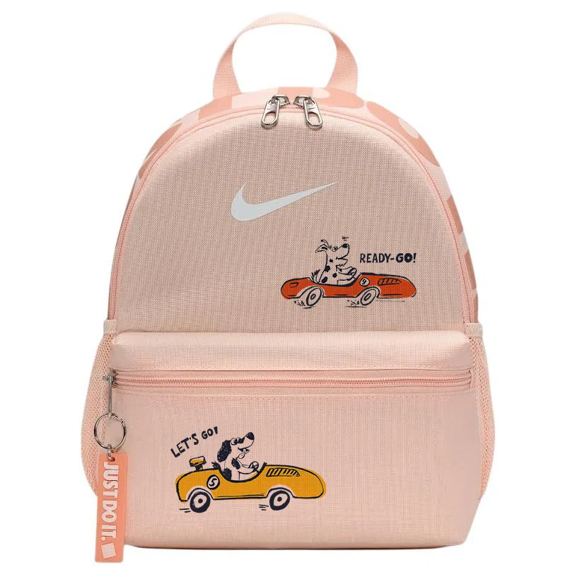 Nike Brasilia Coral Red拼杏黄