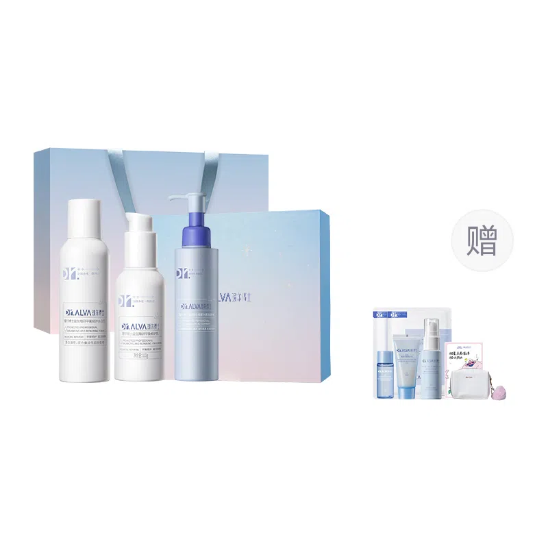 瑷尔博士 益生菌水乳洁颜蜜护肤套装 保湿滋润补水