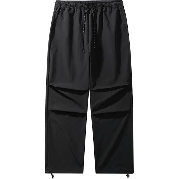 CHUAN QI BAO LUO Paratrooper Wide-Leg Cargo Pants