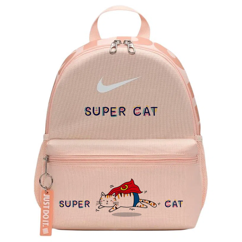 Nike Brasilia Coral Red拼杏黄