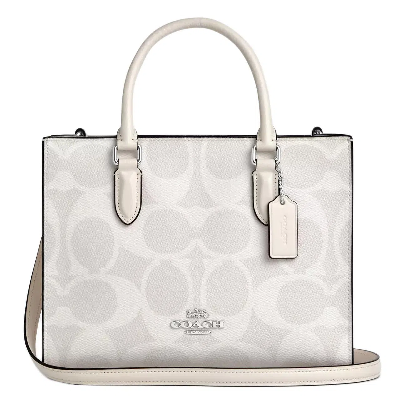 COACH Maggie 25 Chalk White