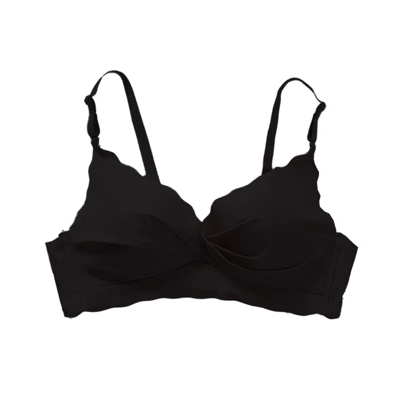 欧迪芬 凉感亲肤柔软轻薄透气吸汗防滑上托聚拢文胸 女款