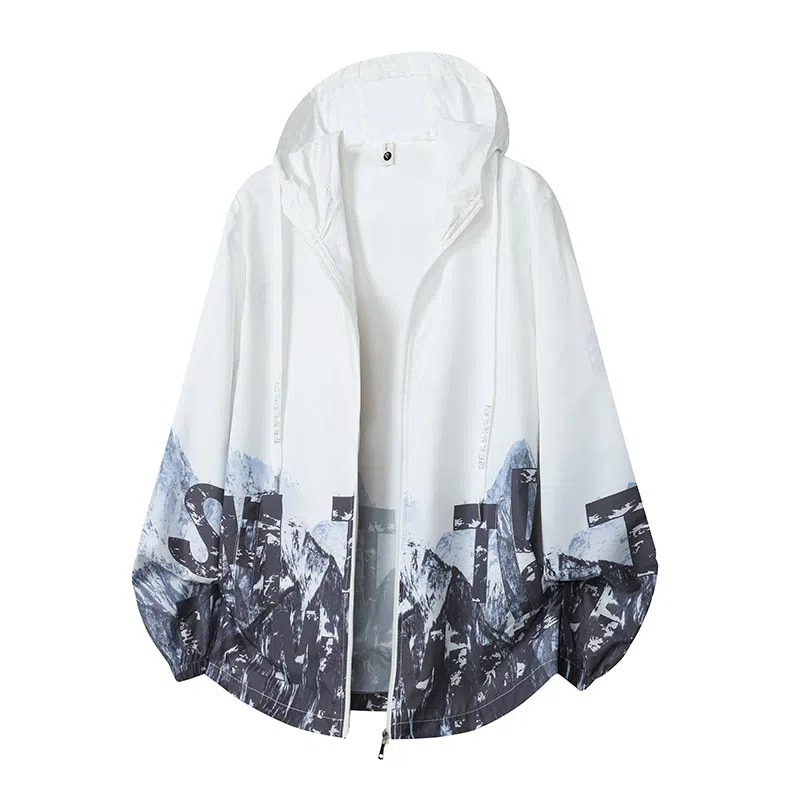 冰丝夏季轻薄凉感防紫外线潮流休闲青少年外套防晒服 男女同款