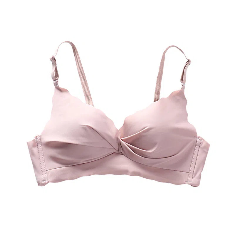 欧迪芬 凉感亲肤柔软轻薄透气吸汗防滑上托聚拢文胸 女款