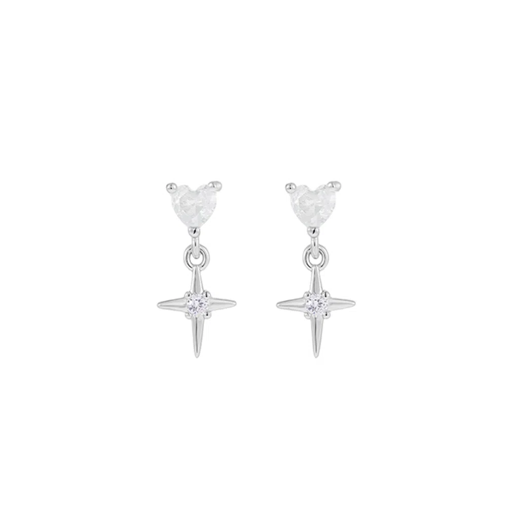 Xiyu Enamel Star Earrings