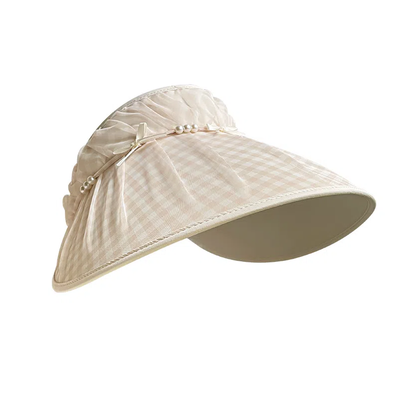 艾佳微 防紫外线韩版时尚百搭遮阳显脸小空顶 聚酯纤维 防晒帽 男女同款情侣款