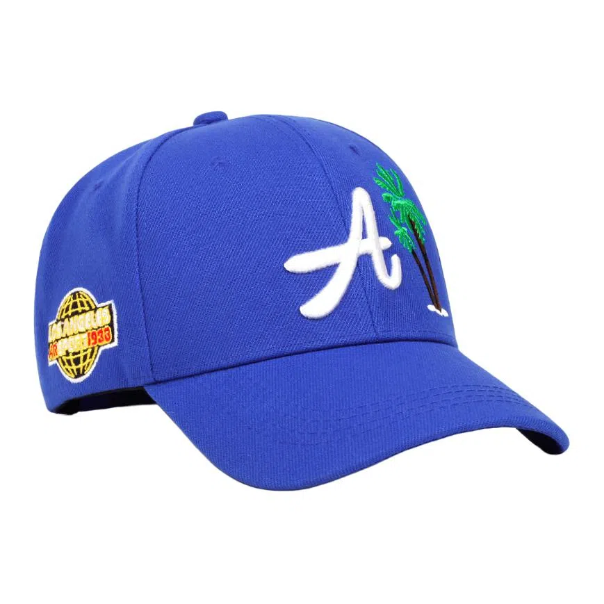 山一丸 休闲时尚刺绣字母遮阳 腈纶 鸭舌帽 男女同款情侣款