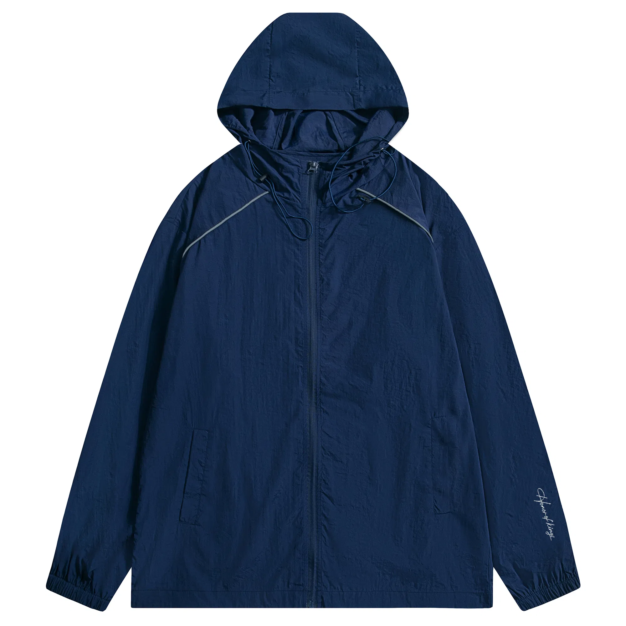 王者荣耀 美式街头潮流时尚百搭宽松柔软亲肤连帽长袖防晒服 男女同款