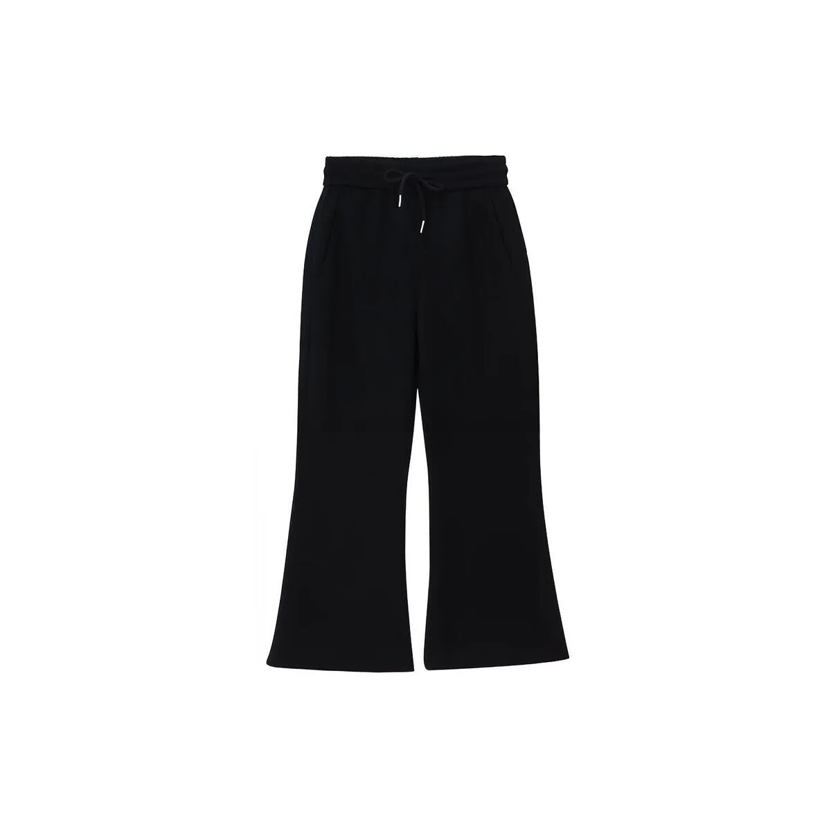 木清清 高腰适中宽松微喇牛仔裤 女款