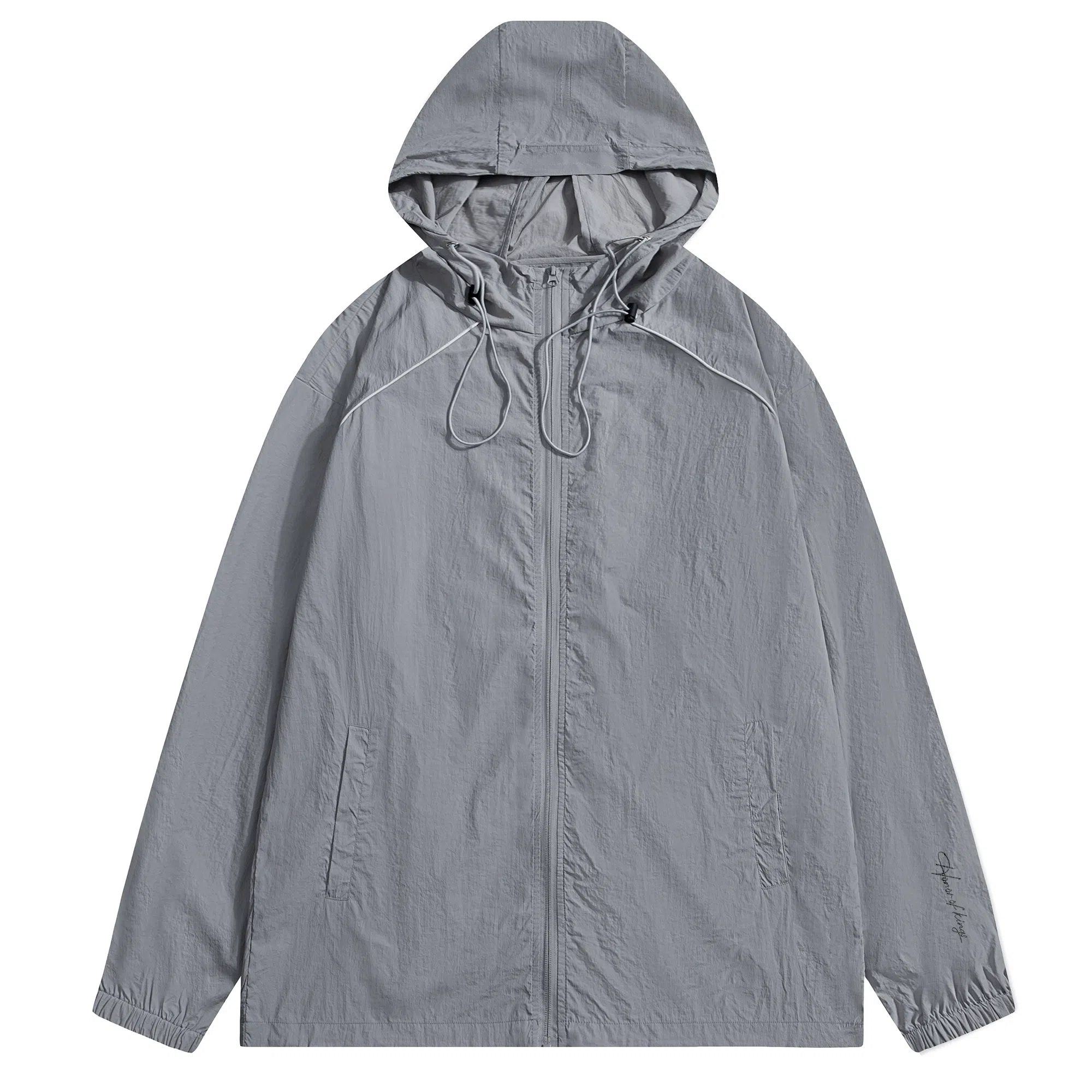 王者荣耀 美式街头潮流时尚百搭宽松柔软亲肤连帽长袖防晒服 男女同款