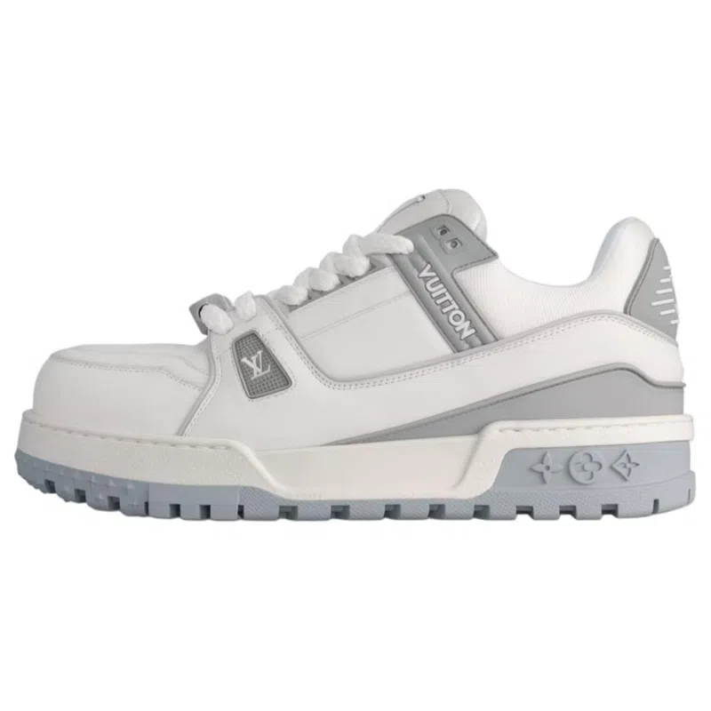 Louis Vuitton Trainer Maxi White Grey