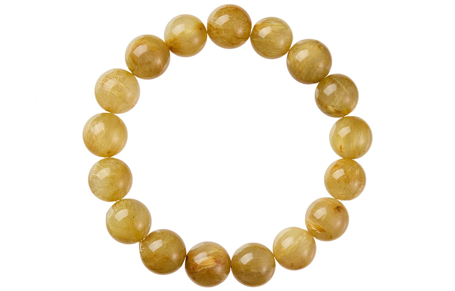 石头记 招财进宝 时来运转寓意 八方来财 小众设计 新中式国朝转运#好运天然 金发晶 手串 男女同款情侣款