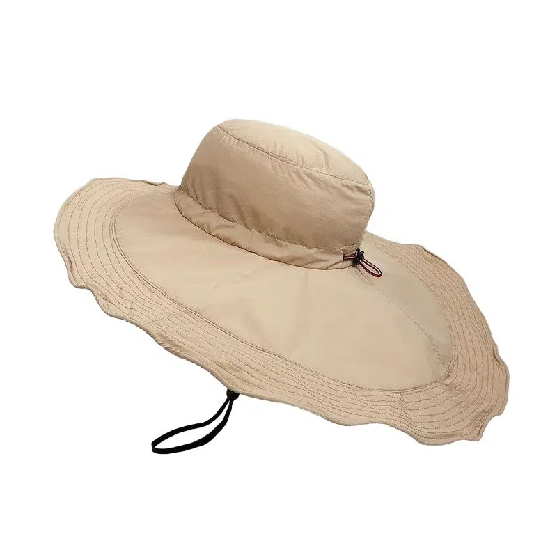 艾佳微 轻薄透气百搭时尚潮流 聚酯纤维 渔夫帽 男女同款情侣款