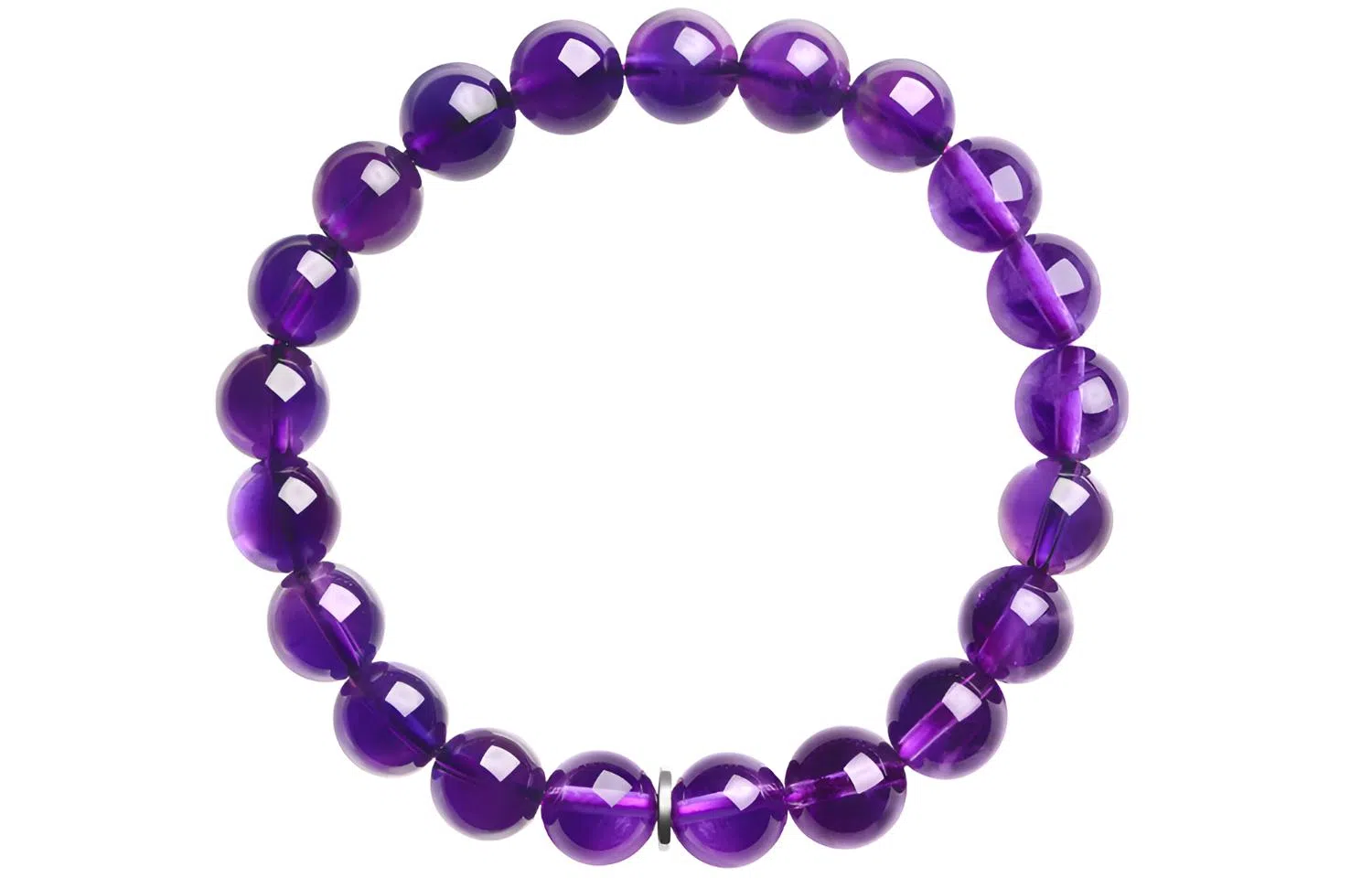 石头记 九紫离火 紫气东来 小众转运佛珠串珠 招财纳福转运旺事业疗愈能量磁场#好运 礼盒装天然 紫水晶 手串 男女同款情侣款