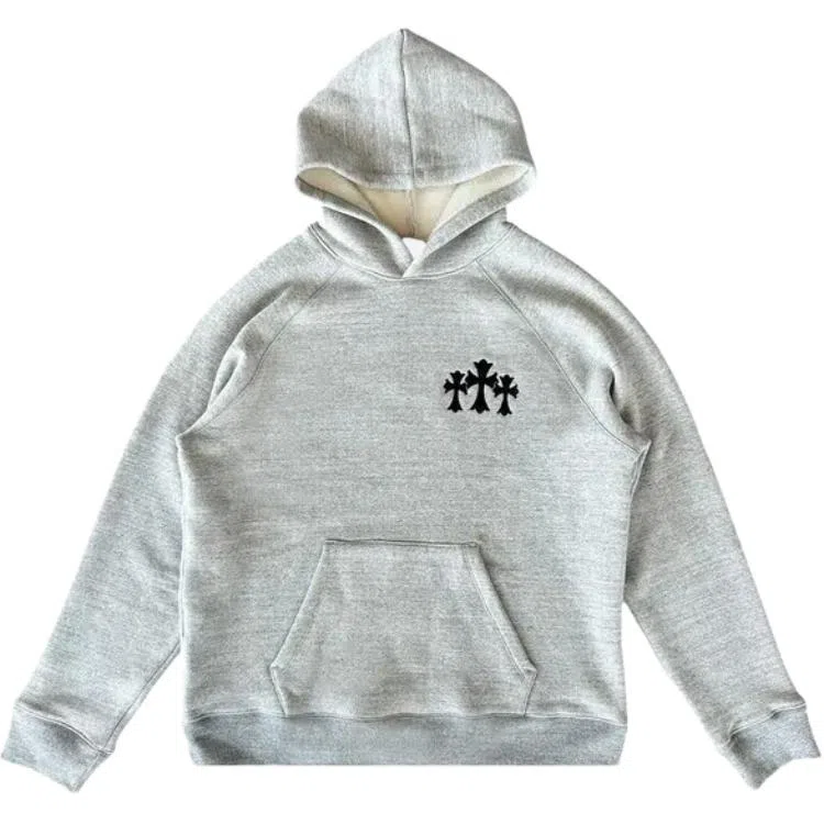Chrome Hearts Hoodie Grey