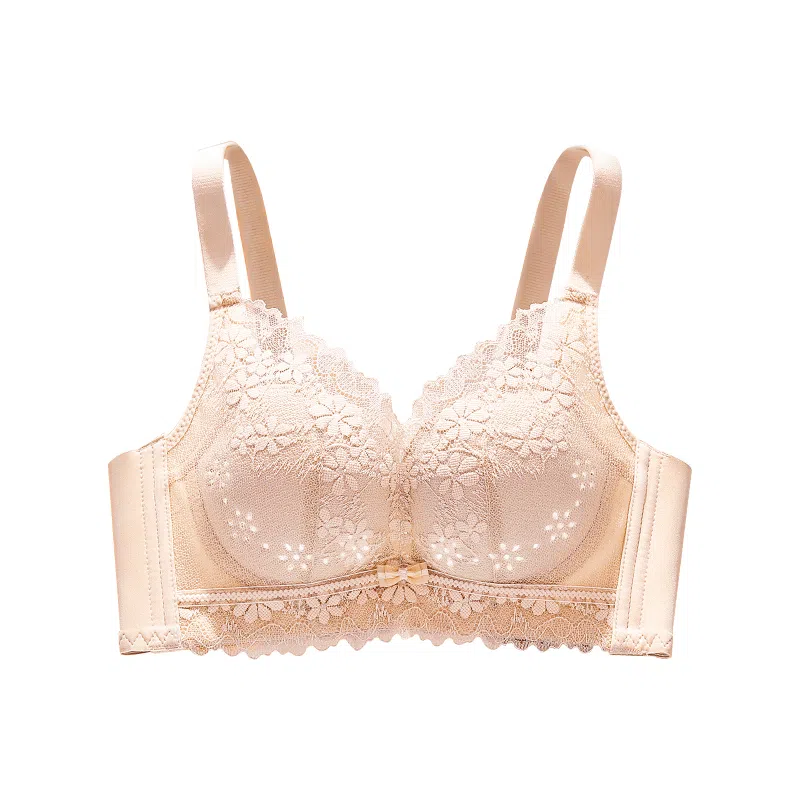 欧迪芬 冰丝洞洞杯轻薄透气柔软亲肤上托聚拢防下垂收副乳夏季清凉感文胸 女款