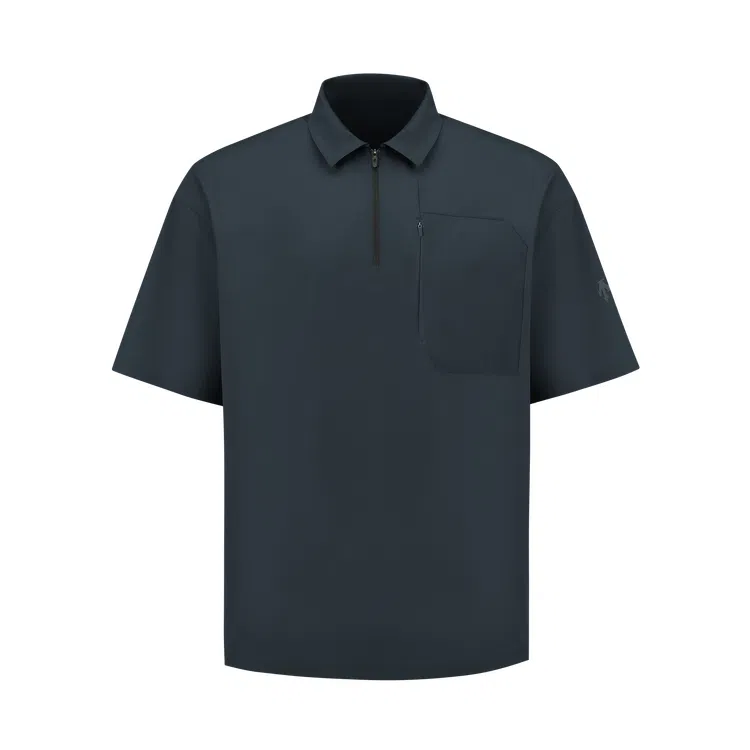 DESCENTE BLEU SS25 Polo