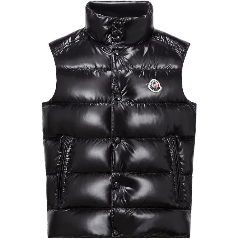 Moncler Tib Down Gilet Logo