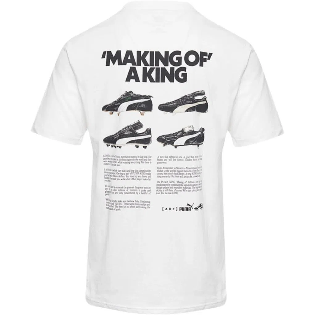 PUMA x Art of Football FW23 T-shirt White