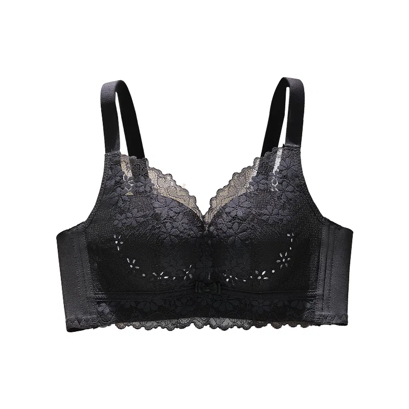 欧迪芬 冰丝洞洞杯轻薄透气柔软亲肤上托聚拢防下垂收副乳夏季清凉感文胸 女款