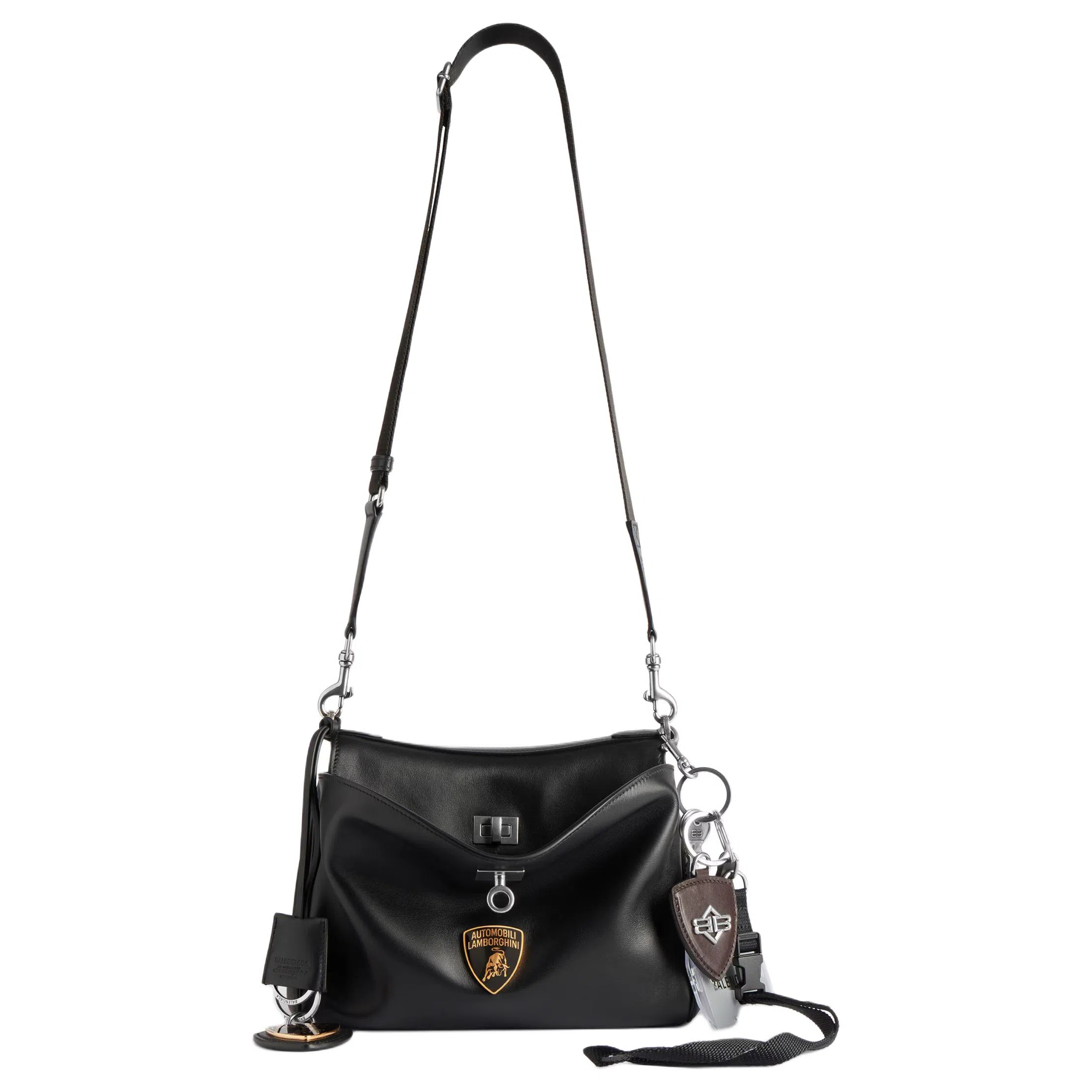 Balenciaga x Lamborghini Rodeo Small Shoulder Bag Black