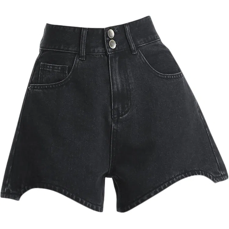 拾籍 热裤简约通勤牛仔短裙 女款