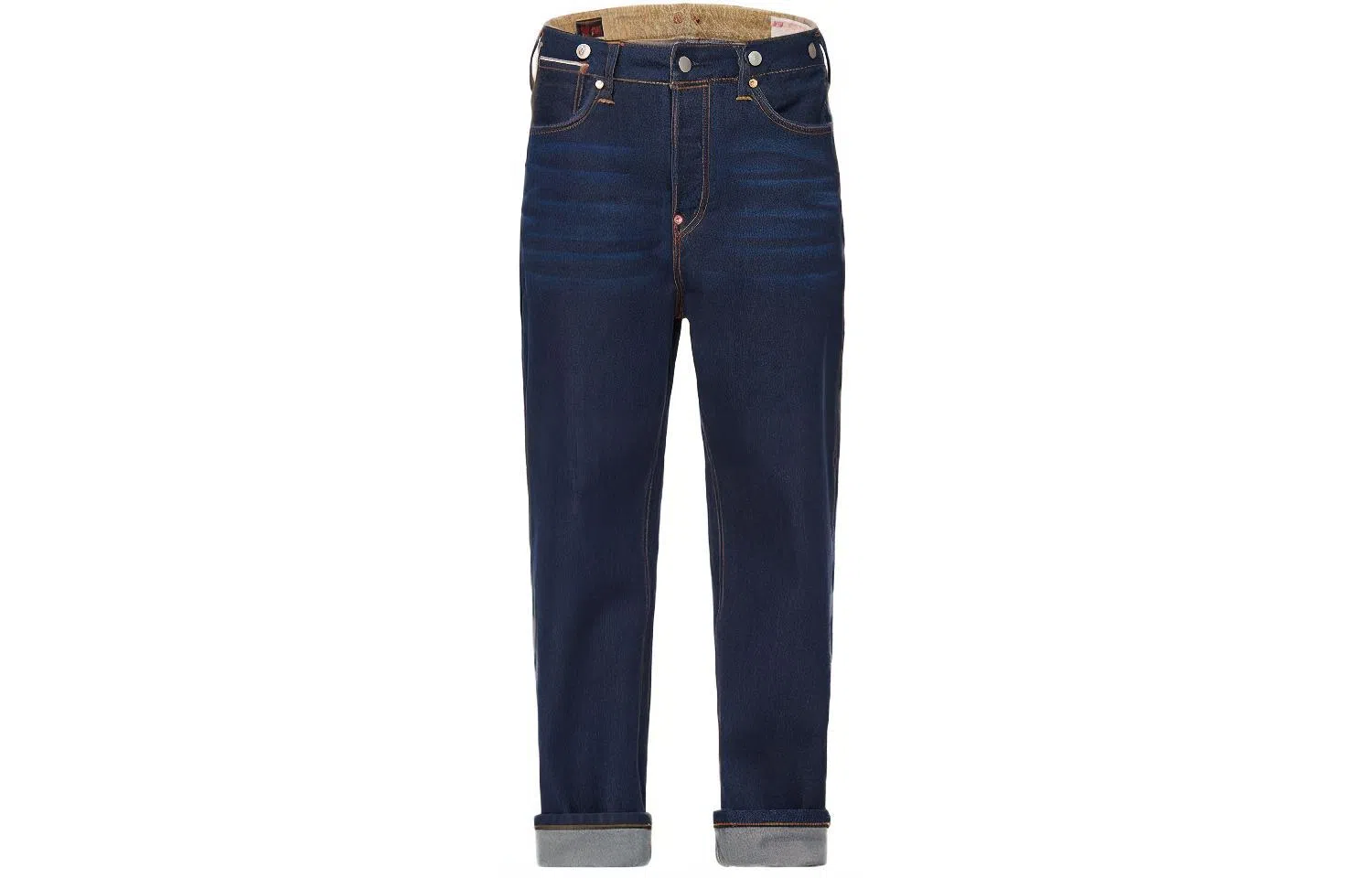 EVISU Denim Tapered Jeans Blue