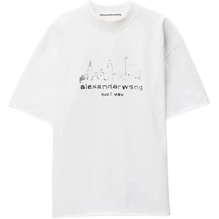 Alexander Wang Oversized Logo T-Shirt